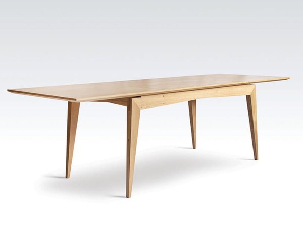 Widen Folding Dining Table Oak 160/258 x 90 cm
