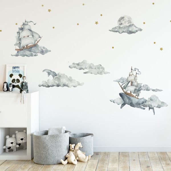 Wall Stickers `Journey by the sea`