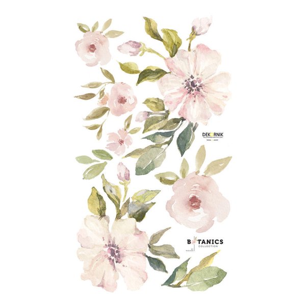 Wall Stickers `Botanic Pastel Magnolia`