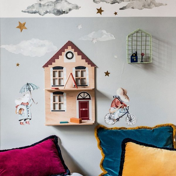Wall Stickers `Little Mouse Street`