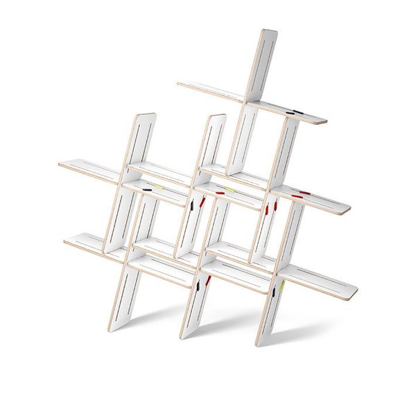 Modular Shelf 7x White `DYNKS`