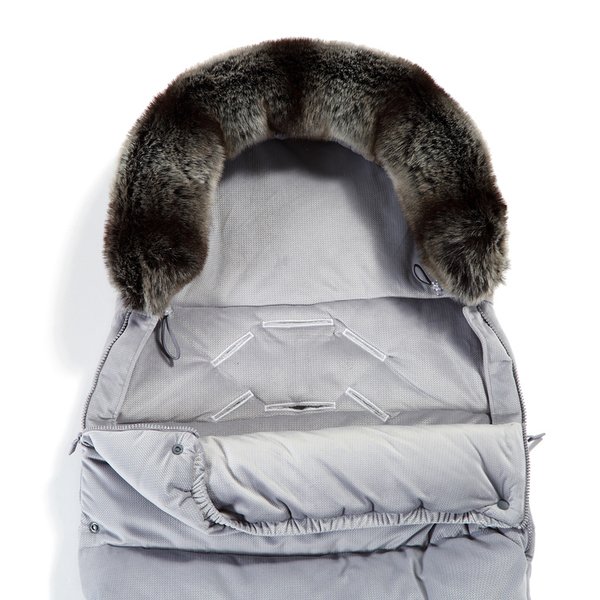 Stroller Winter Bag Velvet Grey