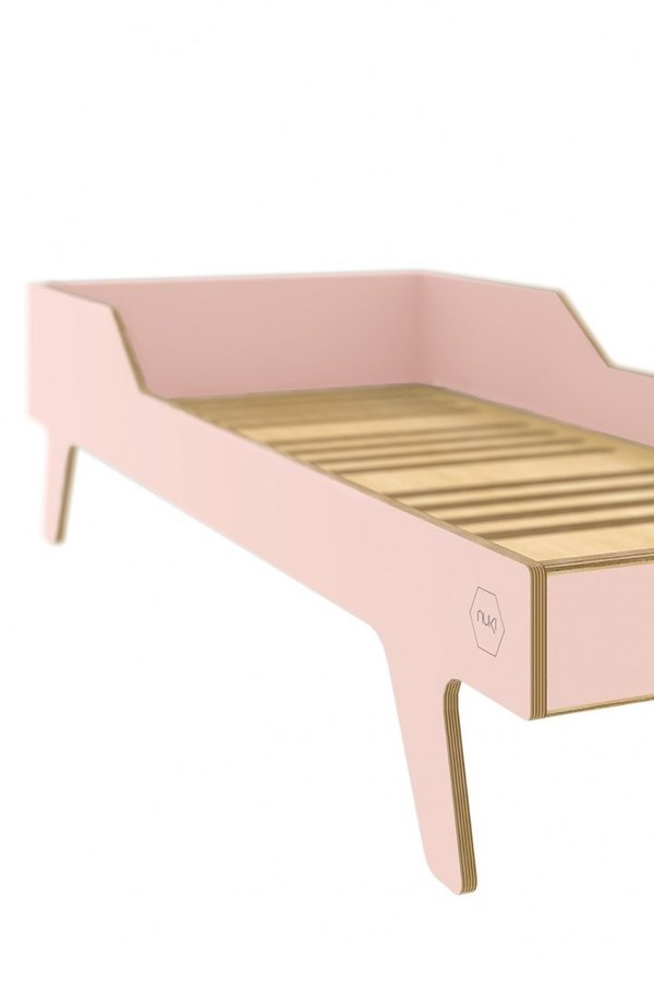 NUKI Toddler Bed DREAM BIG Pink Symetric